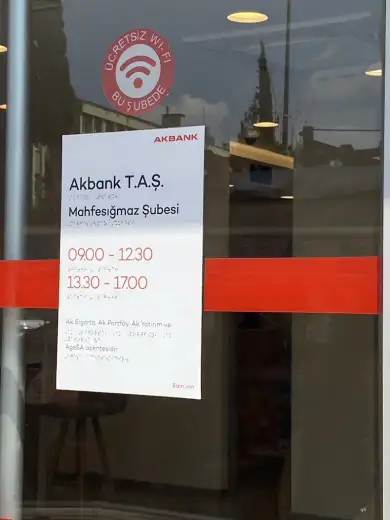 Akbank ÇUKUROVA Mahfesığmaz Şubesi