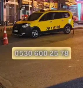 Karabük Esentepe Taksi Şafak KARABÜK Şubesi