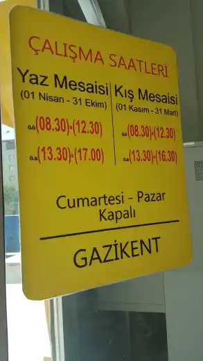 Ptt ŞEHİTKAMİL Karşıyaka Mah. Şubesi